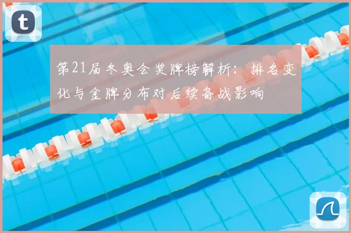第21届冬奥会奖牌榜解析:排名变化与金牌分布对后续备战影响