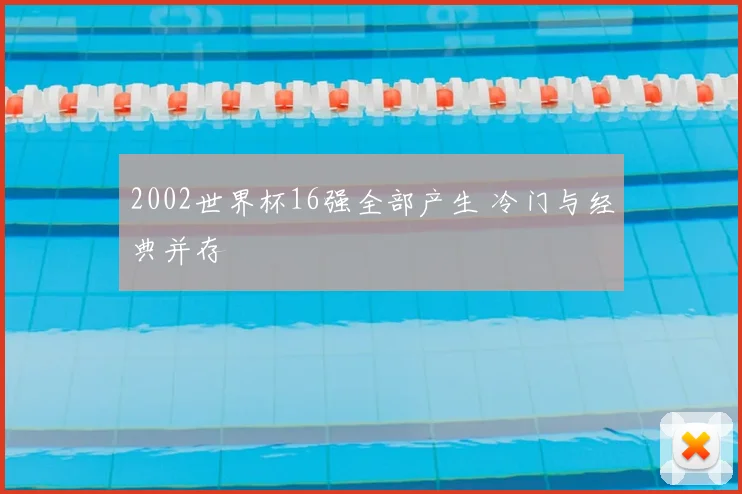 2002世界杯16强全部产生 冷门与经典并存